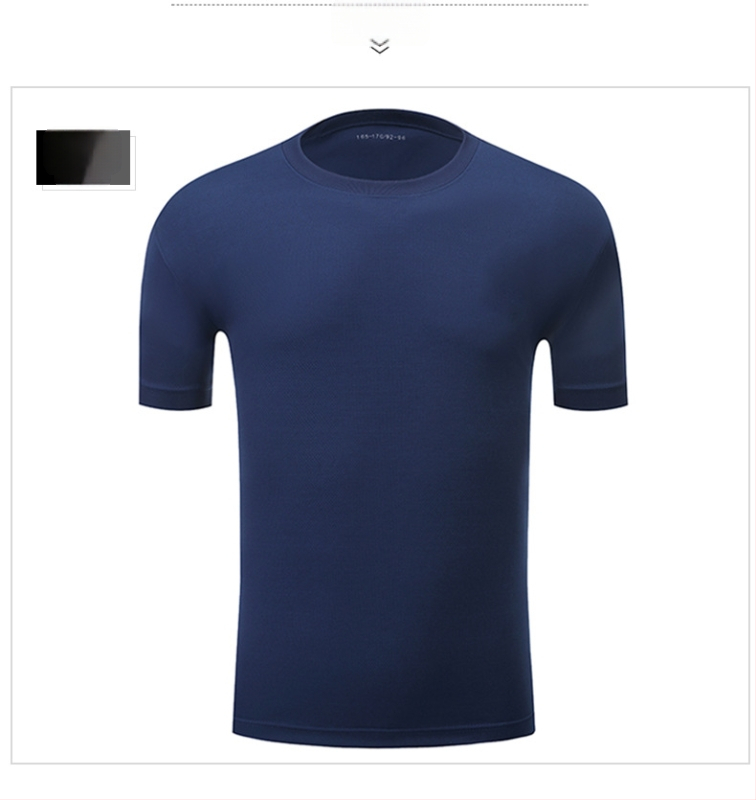 Мъжки летни, бързосъхнещи, дишащи, сини, с къс ръкав, за тренировки по пожарна безопасност, за бягане, за жени