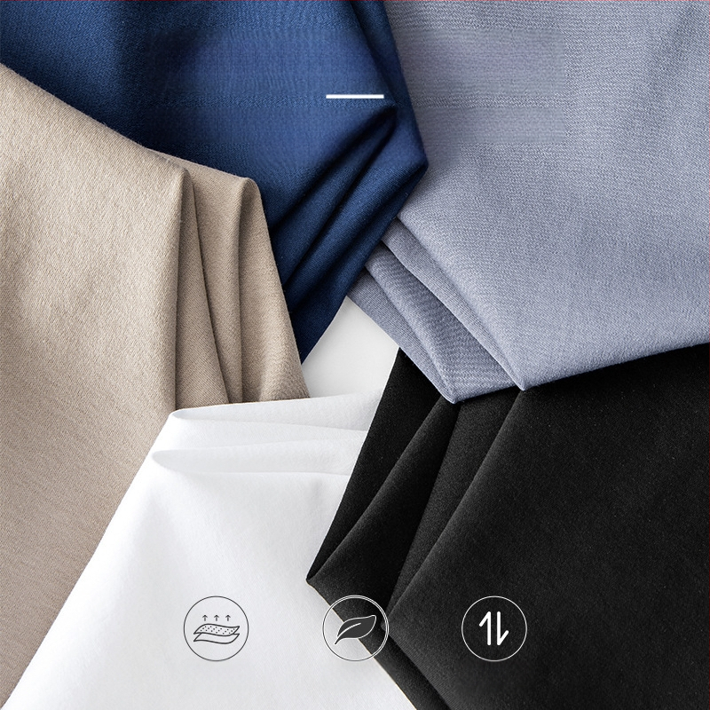 Καλοκαιρινό, ελαφρύ βιβλίο, υψηλής ποιότητας, κοντομάνικο ανδρικό μπλουζάκι από βαμβάκι αλόγου, λευκό, στρογγυλό ντεκολτέ, στενό, βαμβακερό, πουκάμισο για όλες τις χρήσεις, για νέους