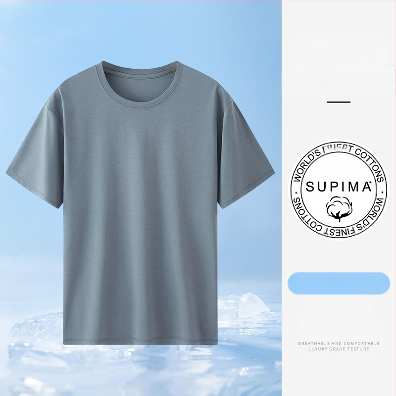 Καλοκαιρινό, ελαφρύ βιβλίο, υψηλής ποιότητας, κοντομάνικο ανδρικό μπλουζάκι από βαμβάκι αλόγου, λευκό, στρογγυλό ντεκολτέ, στενό, βαμβακερό, πουκάμισο για όλες τις χρήσεις, για νέους