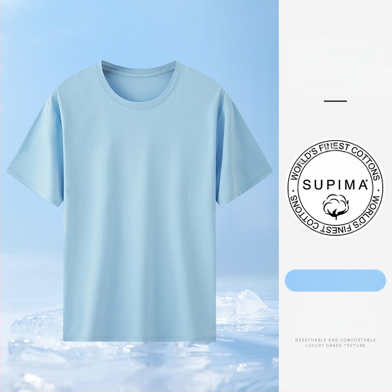 Καλοκαιρινό, ελαφρύ βιβλίο, υψηλής ποιότητας, κοντομάνικο ανδρικό μπλουζάκι από βαμβάκι αλόγου, λευκό, στρογγυλό ντεκολτέ, στενό, βαμβακερό, πουκάμισο για όλες τις χρήσεις, για νέους