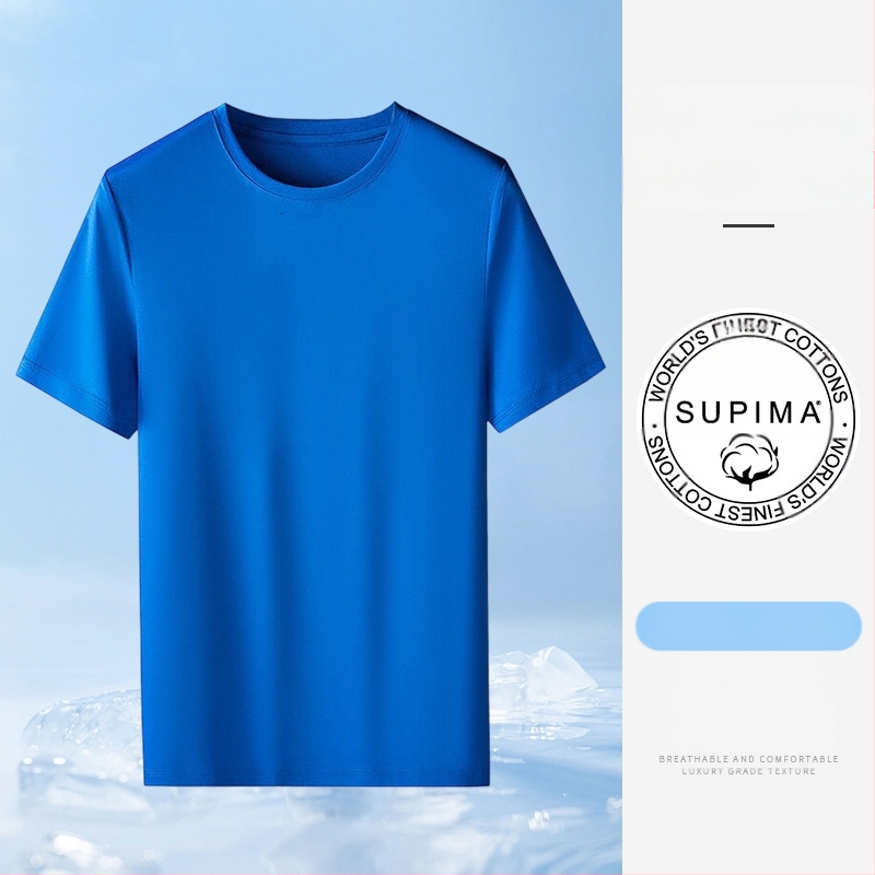 Καλοκαιρινό, ελαφρύ βιβλίο, υψηλής ποιότητας, κοντομάνικο ανδρικό μπλουζάκι από βαμβάκι αλόγου, λευκό, στρογγυλό ντεκολτέ, στενό, βαμβακερό, πουκάμισο για όλες τις χρήσεις, για νέους