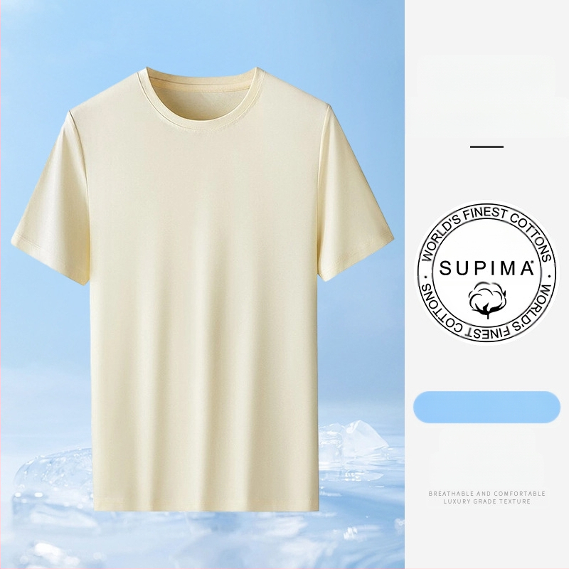 Καλοκαιρινό, ελαφρύ βιβλίο, υψηλής ποιότητας, κοντομάνικο ανδρικό μπλουζάκι από βαμβάκι αλόγου, λευκό, στρογγυλό ντεκολτέ, στενό, βαμβακερό, πουκάμισο για όλες τις χρήσεις, για νέους