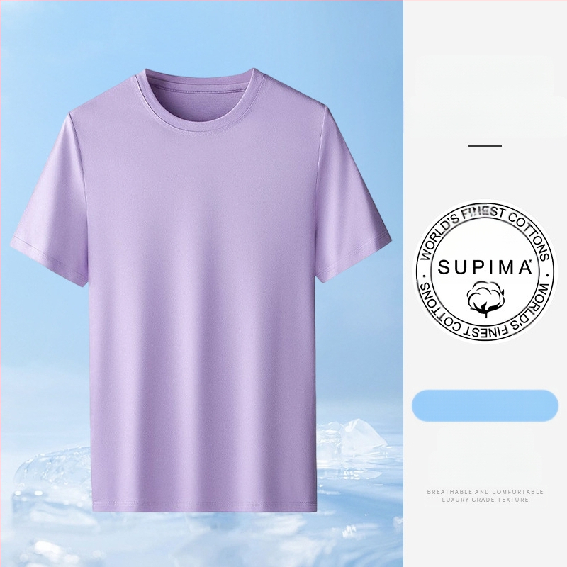 Καλοκαιρινό, ελαφρύ βιβλίο, υψηλής ποιότητας, κοντομάνικο ανδρικό μπλουζάκι από βαμβάκι αλόγου, λευκό, στρογγυλό ντεκολτέ, στενό, βαμβακερό, πουκάμισο για όλες τις χρήσεις, για νέους