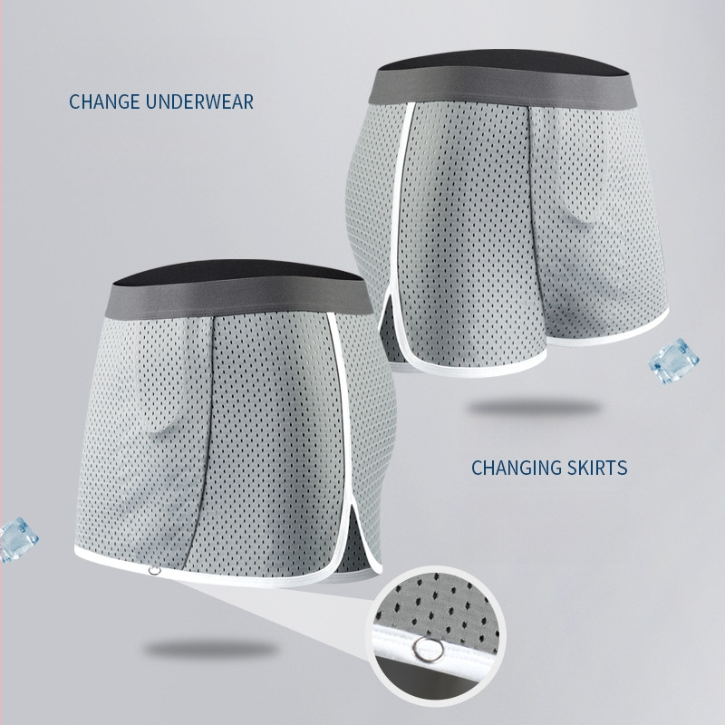 Culotte`id U-kujulised Arloy püksid Aluspesu Meeste suvine jääsiidist magamine Alasti magamine Vaoshoimata teismelised Arenguabi Bokserid