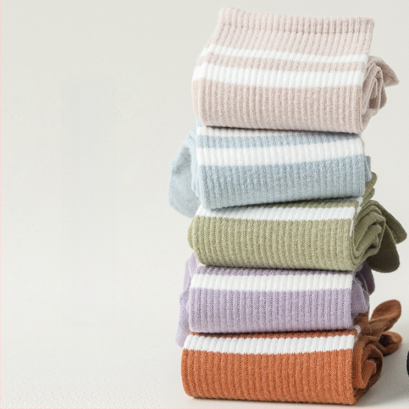 Penkių pirštų kojinės, vaikiškos kojinės iki pirštų vidurio, pavasarinės ir rudens medvilninės kojinės, madingos ilgomis pirštais sportinės neslystančios žieminės moteriškos kojinės