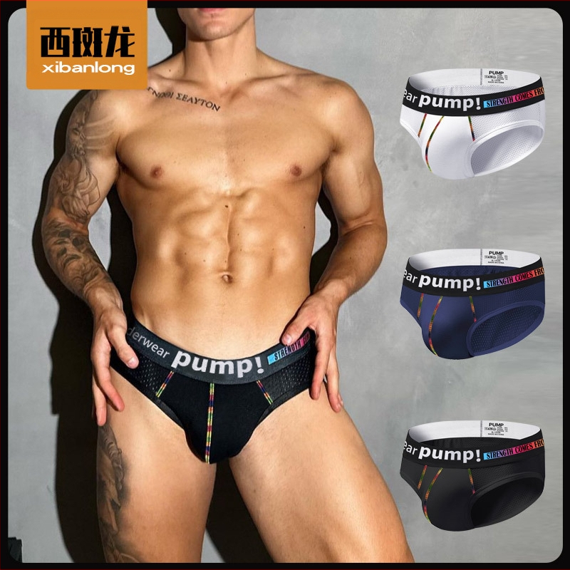 Chiloți sport cu talie joasă, respirabil, lenjerie intimă pentru bărbați, pantaloni plus size, pantaloni scurți pentru bărbați grași, lenjerie intimă lejeră pentru bărbați grași