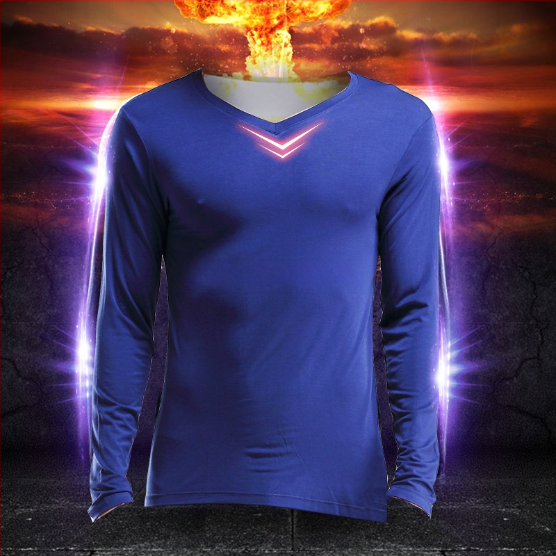 Vyriški terminiai apatiniai ilgomis rankovėmis, aptempti V formos iškirpte, ploni marškinėliai rudens ir žiemos drabužiams, skirti jaunimui ir vidutinio amžiaus žmonėms.