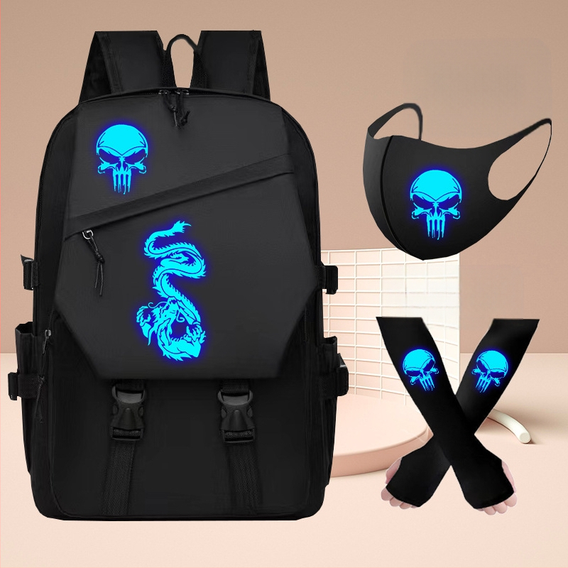 Ghost Dance`i põhikooliõpilaste helendav koolikott poistele ja tüdrukutele 3.-6. klassile, trendikas ja lahe suure mahutavusega õpilasseljakott