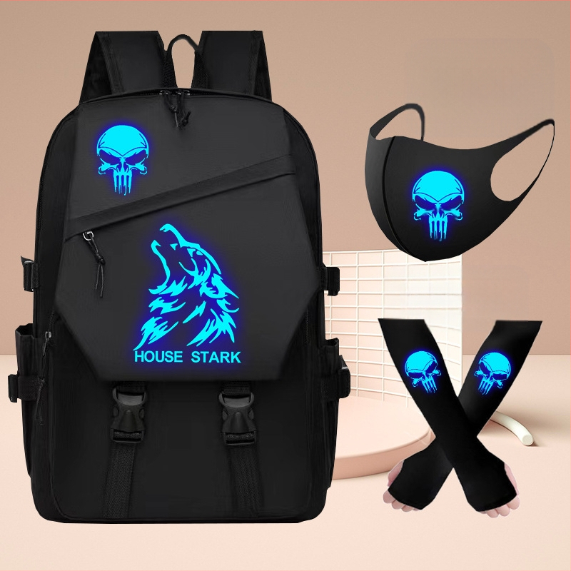 Ghost Dance`i põhikooliõpilaste helendav koolikott poistele ja tüdrukutele 3.-6. klassile, trendikas ja lahe suure mahutavusega õpilasseljakott