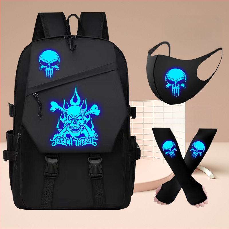 Ghost Dance`i põhikooliõpilaste helendav koolikott poistele ja tüdrukutele 3.-6. klassile, trendikas ja lahe suure mahutavusega õpilasseljakott