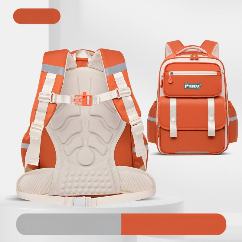 Nou ghiozdan școlar primar Yunduo Kidsren, ghiozdan școlar multi-compartiment pentru băieți și fete, clasa 3-6, reducerea poverii