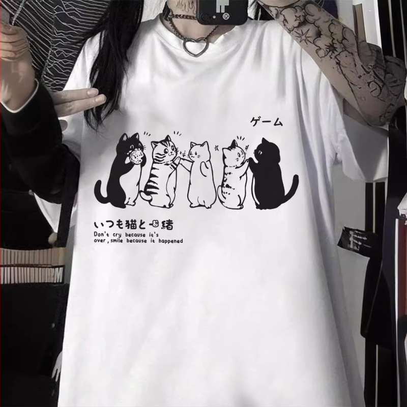 Női új, nyári, szexi, rajzfilmmintás, leengedett vállú póló