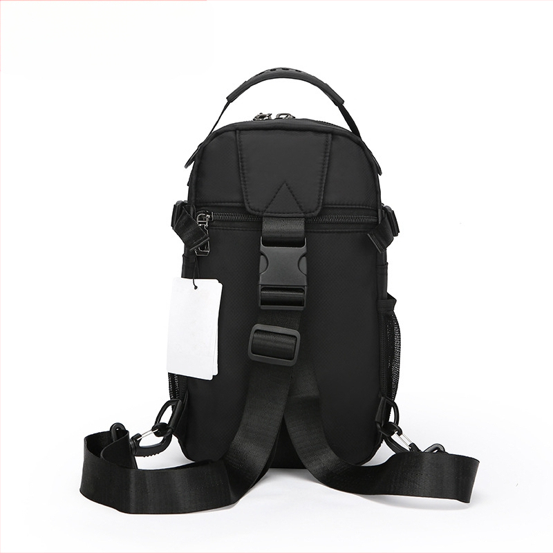 Vyriška neperšlampama krūtinės rankinė, vyriška rankinė per petį, mažo dydžio rankinė, skirta lauko vyriška kuprinė