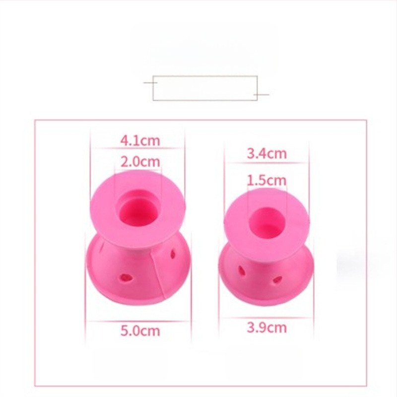 Gamintojas sandėlyje silikoninis plaukų suktukas „Bell“ plaukų suktukas, grybo formos plaukų suktukas, tingaus miego plaukų suktukas, tokio paties stiliaus