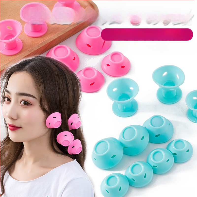 Gamintojas sandėlyje silikoninis plaukų suktukas „Bell“ plaukų suktukas, grybo formos plaukų suktukas, tingaus miego plaukų suktukas, tokio paties stiliaus