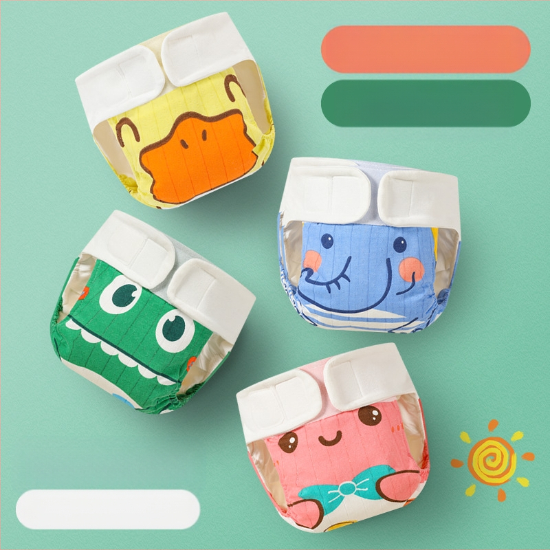 Marli mähkmed puuvillane marli ühes tükis pestav hingav uriinirõngas beebile neli aastaaega juuste põlvkond