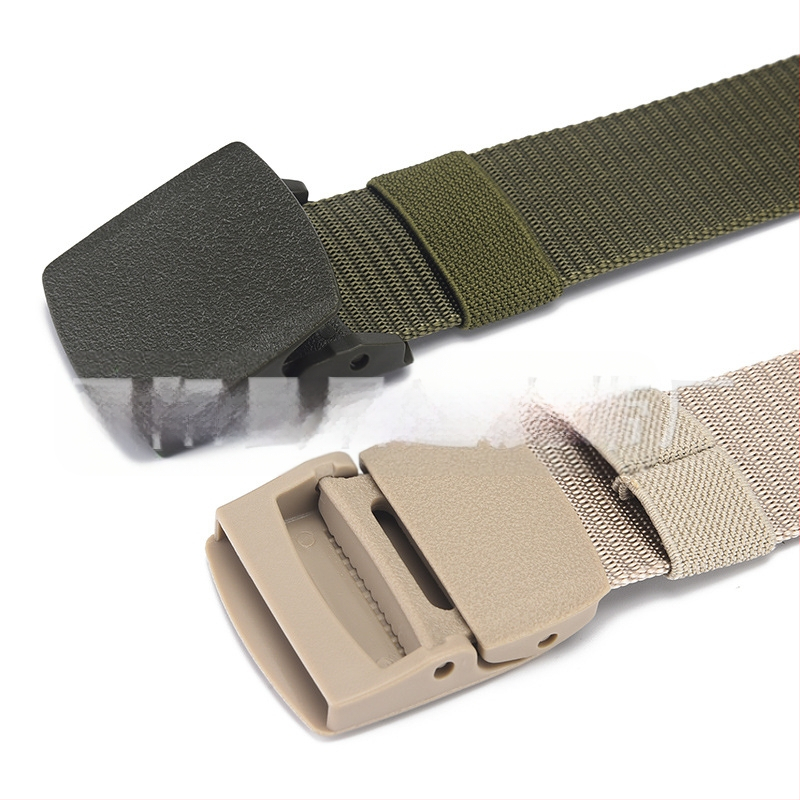 Curea cu cataramă ușoară direct din fabrică, cu uscare rapidă, din nailon, cu cataramă din oțel neted, din plastic, pentru pantaloni, comerț exterior, sporturi pentru adulți, în aer liber