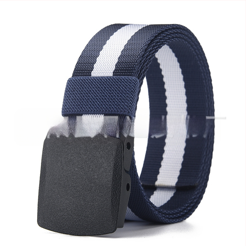 Curea cu cataramă ușoară direct din fabrică, cu uscare rapidă, din nailon, cu cataramă din oțel neted, din plastic, pentru pantaloni, comerț exterior, sporturi pentru adulți, în aer liber