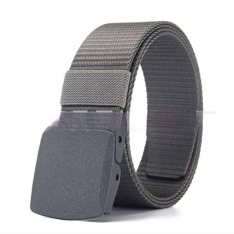 Curea cu cataramă ușoară direct din fabrică, cu uscare rapidă, din nailon, cu cataramă din oțel neted, din plastic, pentru pantaloni, comerț exterior, sporturi pentru adulți, în aer liber