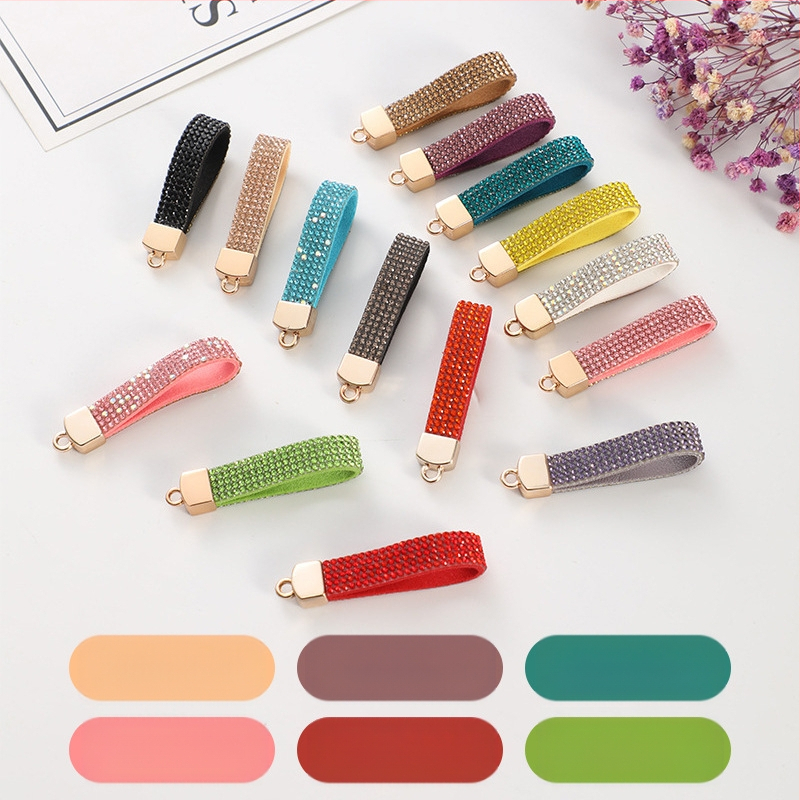 Amazoni teemantvõtmehoidja kott isetegemise kaunistused väikesed kingitused Euroopas ja Ameerika Ühendriikides peene autovõtme ripatsitootjate hulgimüük