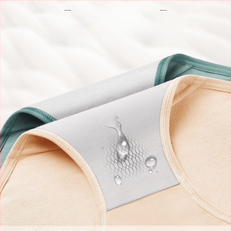 [Overseas Warehouse Dropshipping] American Local Spot Ψηλόμεσα Γυναικεία Εσώρουχα Pure Color Triangle Belly-Control Ψηλόμεσα Εσώρουχα Temu