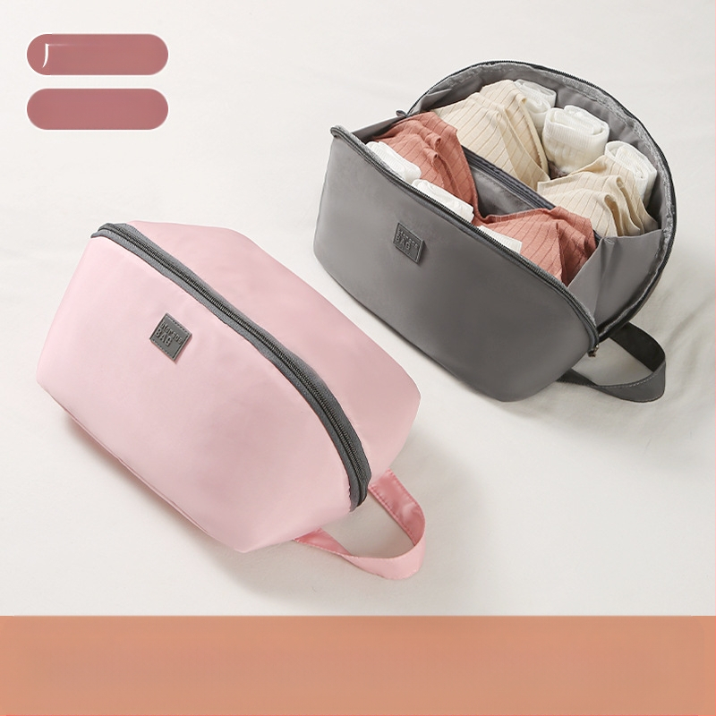 Hoiuklamber Reisihoiu Korea stiilis kangast Naiste aluspesu kaasaskantav hoiukott Kolm-ühes aluspesu hoiukott