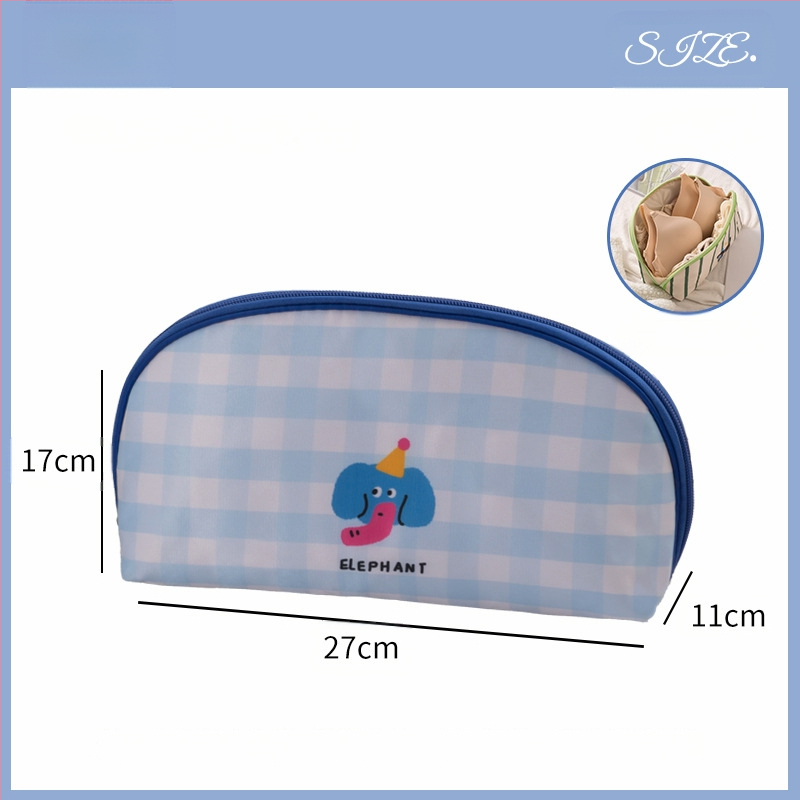 Hoiuklamber Reisihoiu Korea stiilis kangast Naiste aluspesu kaasaskantav hoiukott Kolm-ühes aluspesu hoiukott