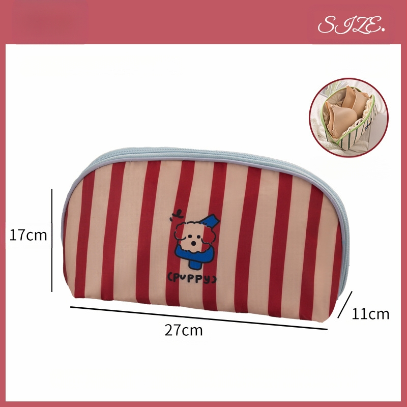 Hoiuklamber Reisihoiu Korea stiilis kangast Naiste aluspesu kaasaskantav hoiukott Kolm-ühes aluspesu hoiukott