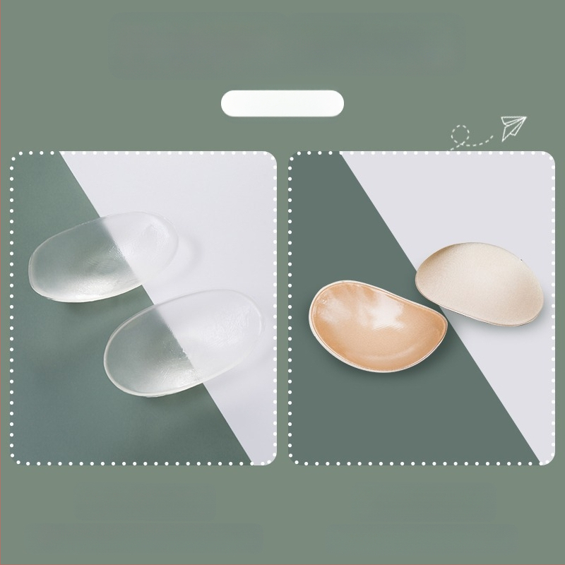 Pečių pagalvėlės artefaktas stačiu kampu pagamintas peties grožio peties nematomas kvėpuojantis silikoninis netikras petys permatomas kempinės neslystantis unisex pečių pagalvėlė