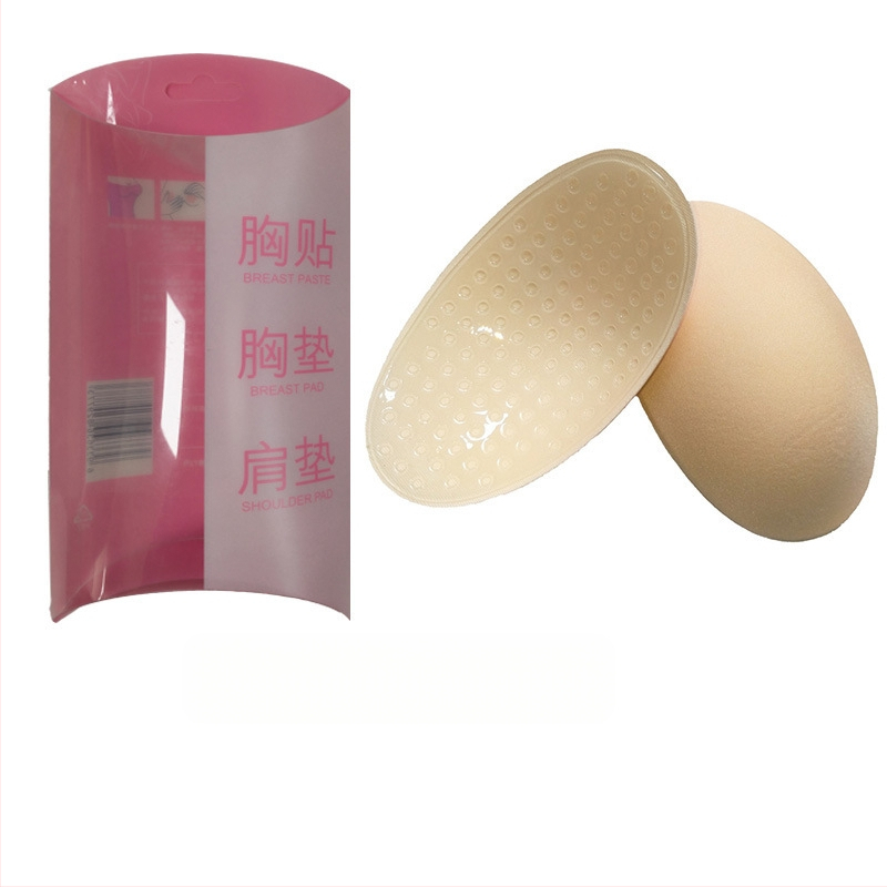 Pečių pagalvėlės artefaktas stačiu kampu pagamintas peties grožio peties nematomas kvėpuojantis silikoninis netikras petys permatomas kempinės neslystantis unisex pečių pagalvėlė