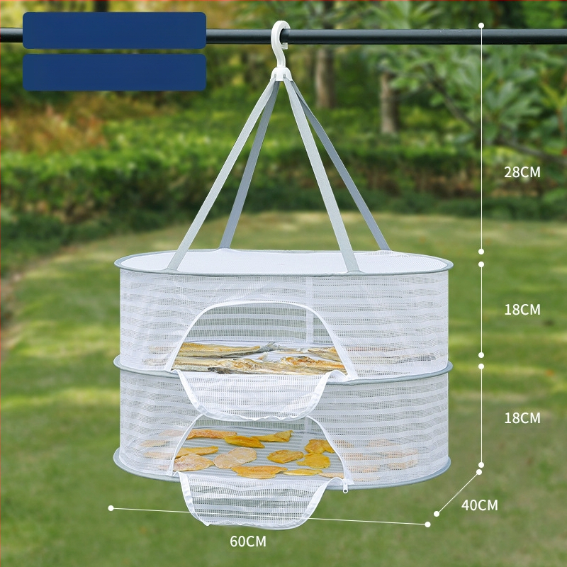 Džiovintos žuvies apsaugos nuo musių tinklas, sausų prekių tinklas, namų balkonų džiovinimo krepšelis, maisto artefaktų džiovinimo krepšelio stovas