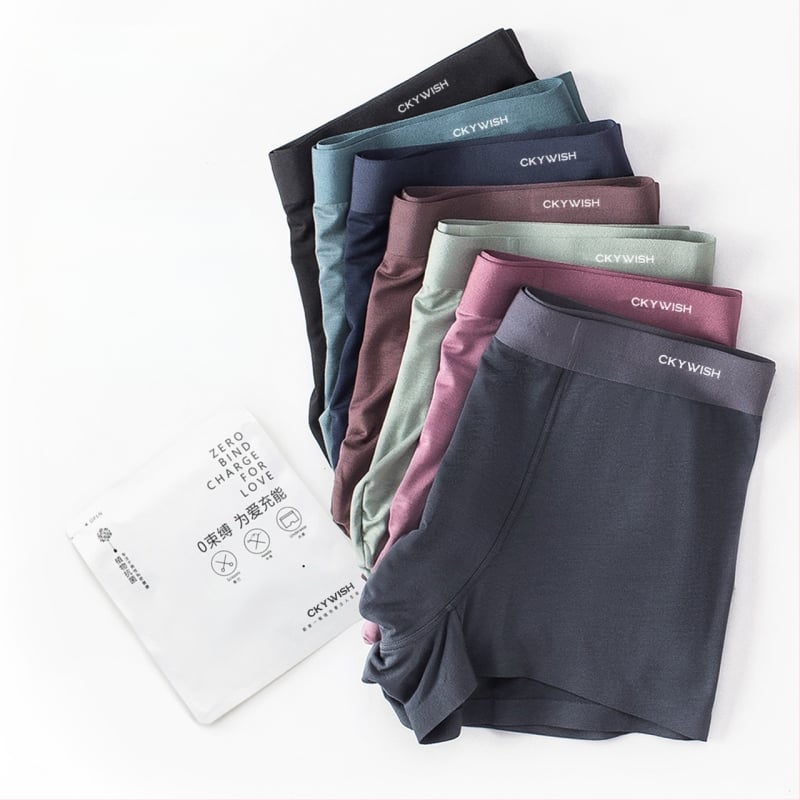 Lenjerie intimă bărbătească din modal, nouă, de primăvară și de vară, en-gros, respirabilă, cu elasticitate ridicată, antibacteriană, fără sudură, boxeri de lenjerie intimă pentru băieți