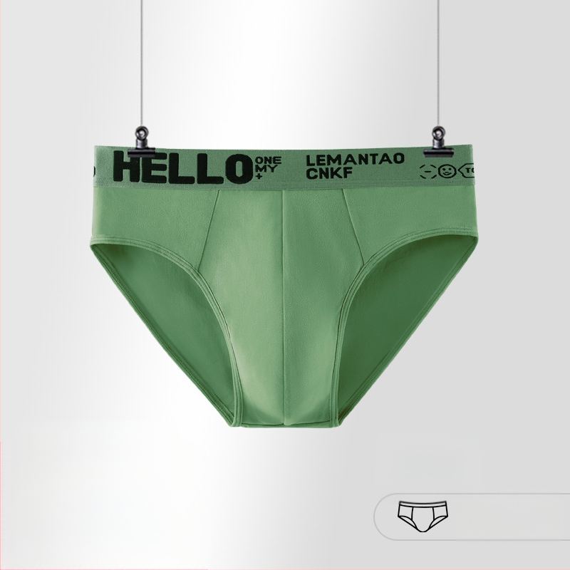 Lenjerie intimă pentru bărbați, chiloți scurți, sport, scrisoare, la modă, respirabil, adolescenți, vară, lenjerie intimă nouă