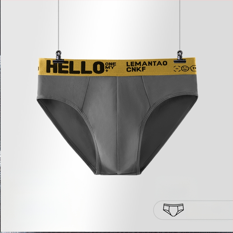 Lenjerie intimă pentru bărbați, chiloți scurți, sport, scrisoare, la modă, respirabil, adolescenți, vară, lenjerie intimă nouă