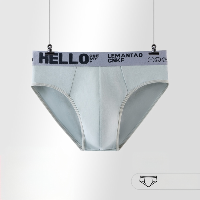 Lenjerie intimă pentru bărbați, chiloți scurți, sport, scrisoare, la modă, respirabil, adolescenți, vară, lenjerie intimă nouă