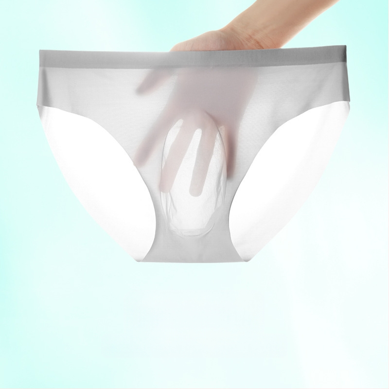 Ljetne ledeno svilene jednostruke prozračne tanke muške seksi gaćice puno znače Taobao prekograničnu generaciju kose