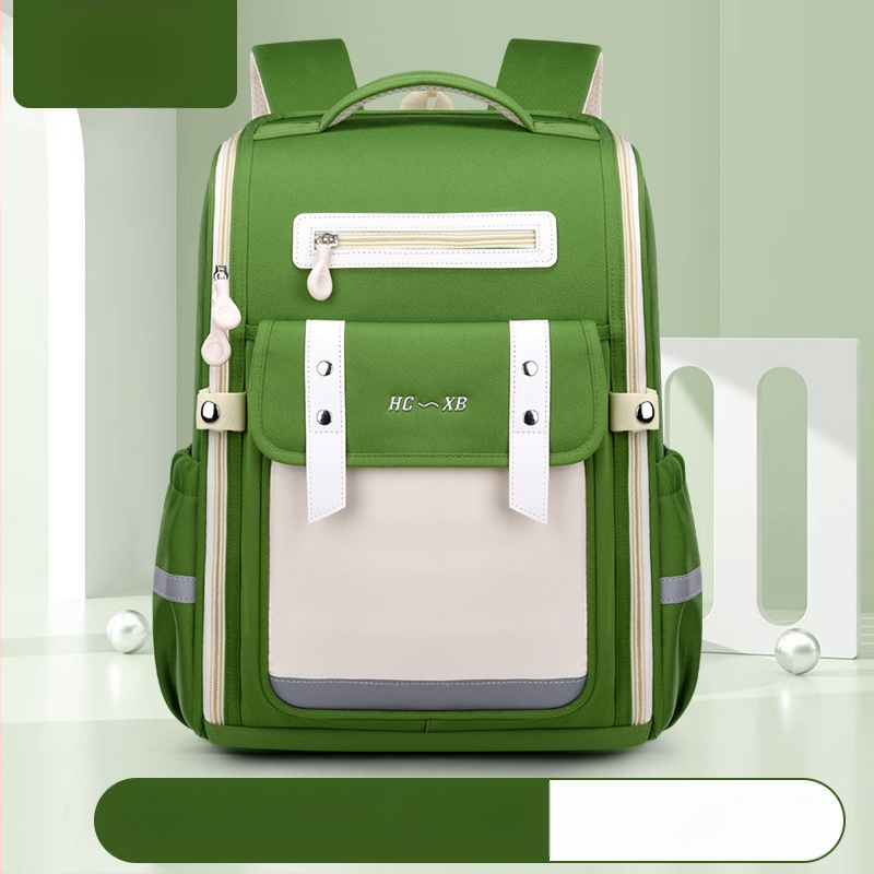 Uus Briti stiilis koolikott algkooliõpilastele 1-6 klassi lastele, selgroo kaitsega trükitud ruumikott, suure mahutavusega seljakott