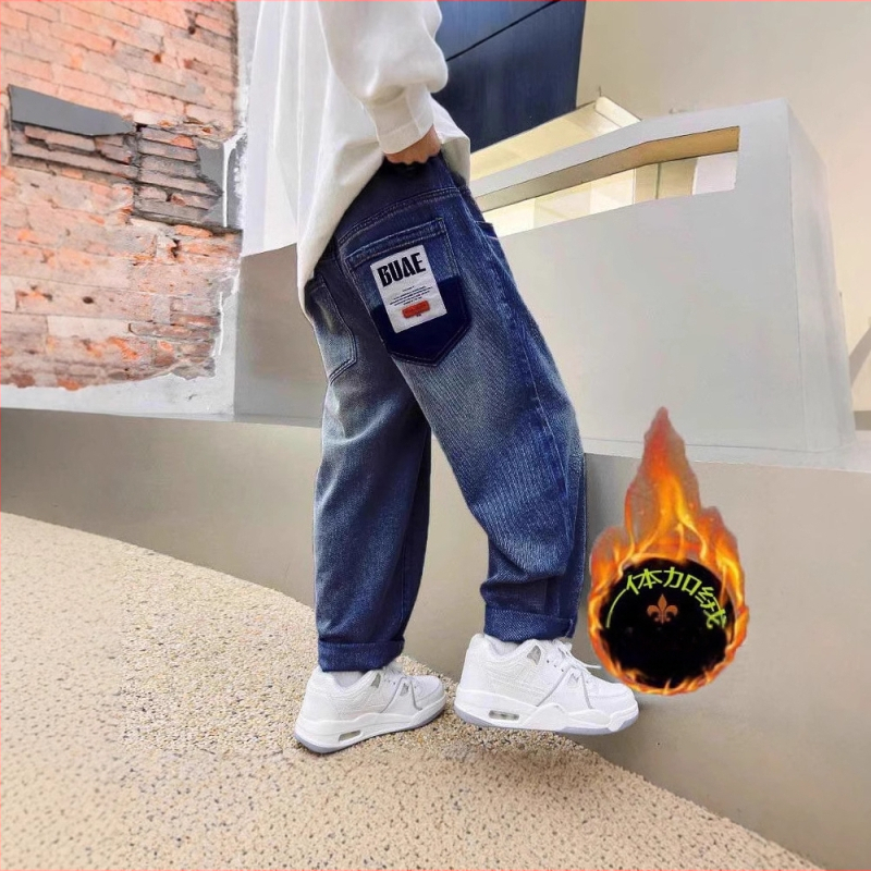 Talvised fliisvoodriga paksendatud poiste teksad hulgimüügist vanematele lastele, otsetarnimine, paksendatud ja soojad, saadaval otsetarnimiseks