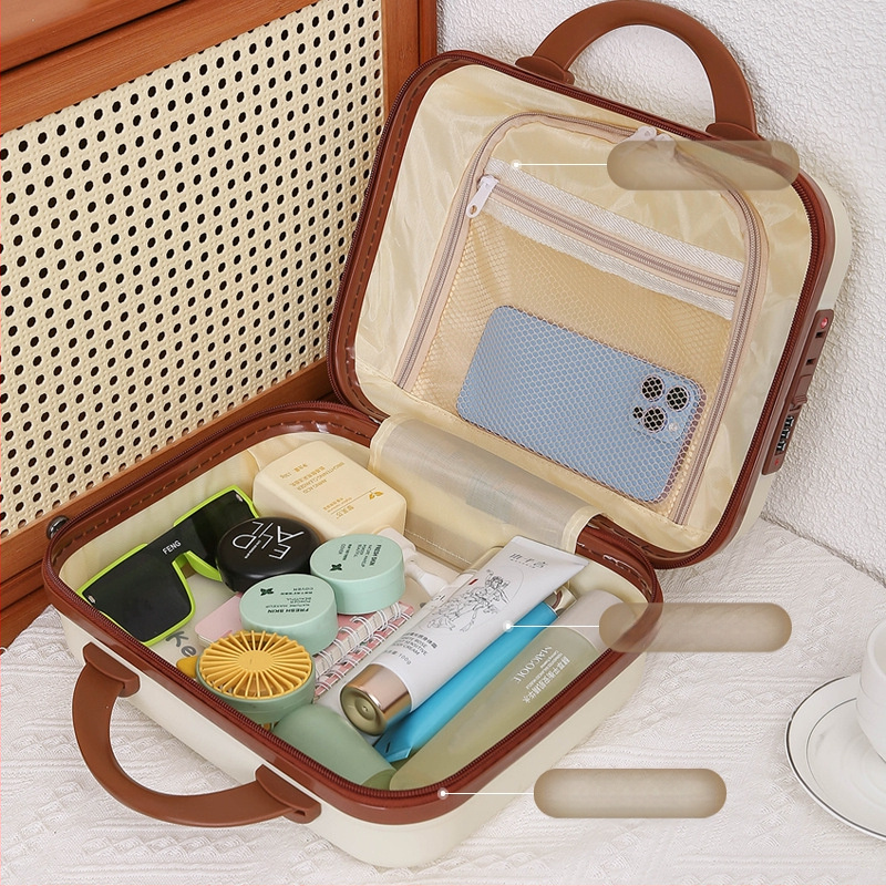 14 colių vyriškas ir moteriškas vaikiškas lagaminas su animacinio modelio lagaminu, laikymo krepšys, suvenyrinis PP kosmetikos dėklas, didelė talpa