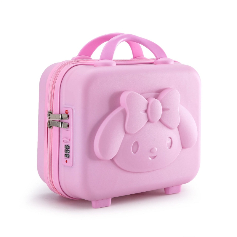 14 colių vyriškas ir moteriškas vaikiškas lagaminas su animacinio modelio lagaminu, laikymo krepšys, suvenyrinis PP kosmetikos dėklas, didelė talpa