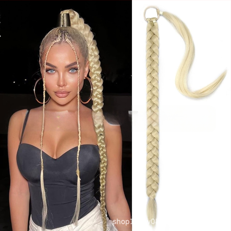 Väliskaubanduse piiriülene hobusesaba punutis punutis Amazoni enimmüüdud kolmeharuline punutis punutud ponyta