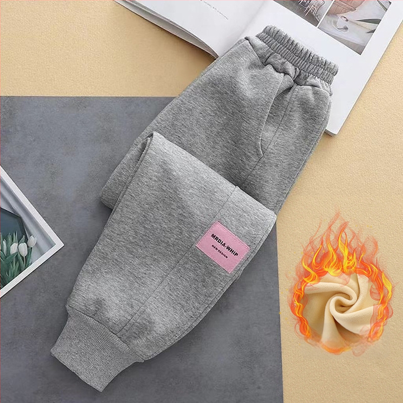 Pantaloni pentru fete pentru primăvară și toamnă, pantaloni casual largi pentru copii, pantaloni sport eleganți pentru fete, model nou 2024