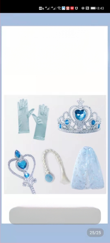 Tüdrukute printsess Anna Frozen suvine uus halloweeni sünnipäevakleit superhaldja kostüüm ilus lääne stiilis