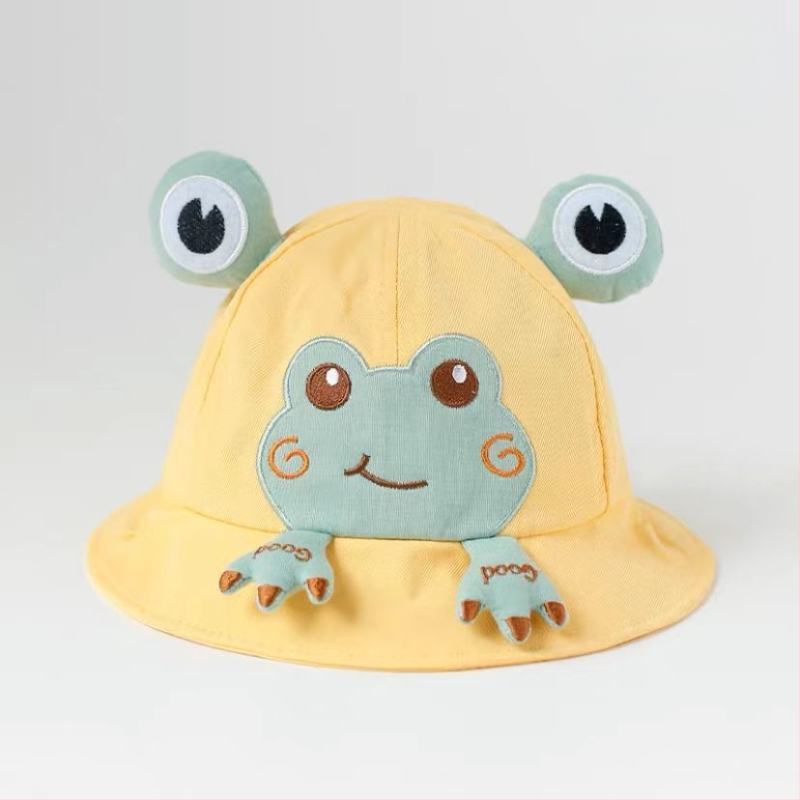 Slatka mala žablja dječja kapa za proljeće i jesen, tanka sjenila za sunce, dječja kapa za sunčanje za putovanja, za dječake i djevojčice, dječja kapa za sunčanje