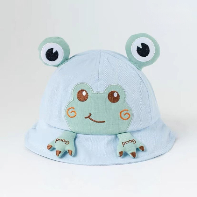 Slatka mala žablja dječja kapa za proljeće i jesen, tanka sjenila za sunce, dječja kapa za sunčanje za putovanja, za dječake i djevojčice, dječja kapa za sunčanje