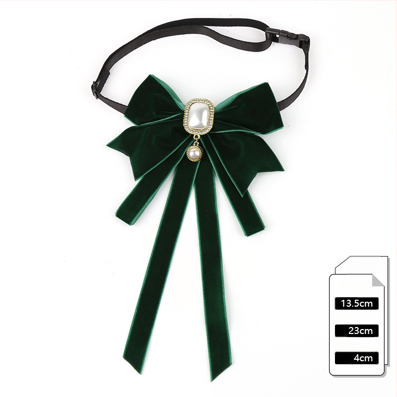 2024 m. nauja moteriška juodo kaklaraiščio kaspino apykaklė su gėlių marškinių apykakle, prancūziško kaspino ir akademijos stiliaus segtukas