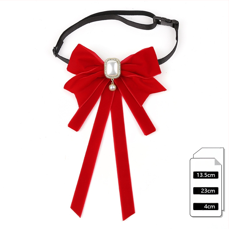 2024 m. nauja moteriška juodo kaklaraiščio kaspino apykaklė su gėlių marškinių apykakle, prancūziško kaspino ir akademijos stiliaus segtukas