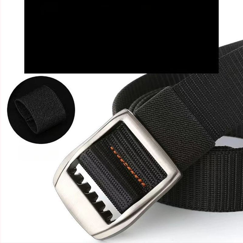 na zalihi veleprodaja muški najlonski platneni remen za vanjsku upotrebu s uzorkom bez rukava japanska kopča univerzalni trend prozračni tkani remen