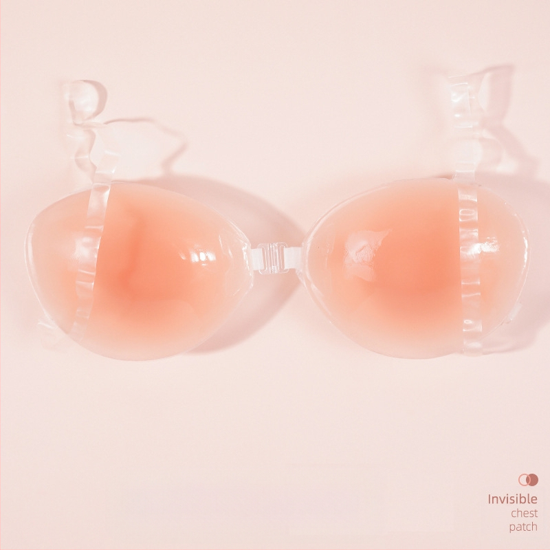 Silikoninės liemenėlės nematomi krūtinės lipdukai moterims, vestuvių nuotraukoms, push-up krūtinės pagalvėlė, silikoniniai krūtinės lipdukai, nematomi krūtų lipdukai