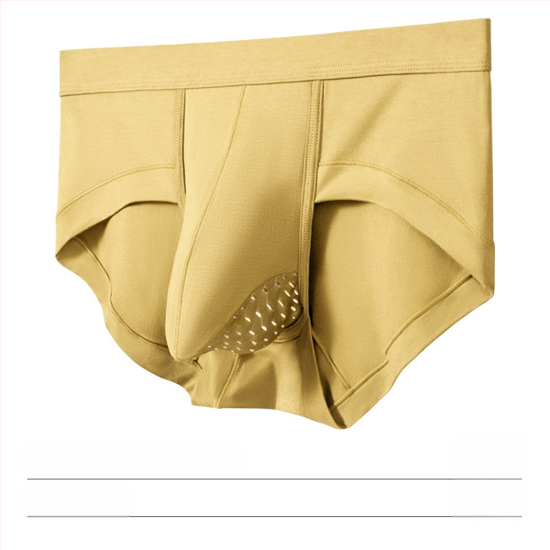 Vyriški modaliniai antibakteriniai „Gunshot Separate“ apatiniai, kvėpuojantys, seksualūs apatiniai.